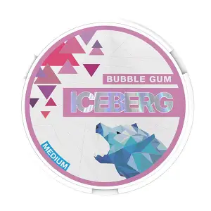 Bubblegum Light Nicotine Pouches by Ice Berg 20mg/g